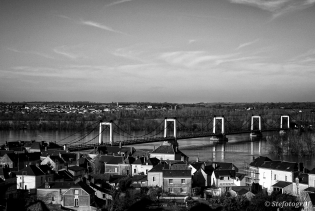 Le Pont Montjean sur Loire (49), France